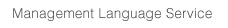 Management Language Service