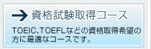 ��ʡ������������>> TOEIC��TOEFL�ʤɤλ�ʼ�����˾�����˺�Ŭ�ʥ������Ǥ���